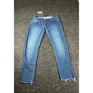 Vintage Levi's 524 Too Superlow Jeans Womens 30 Blue Denim Cotton Straight